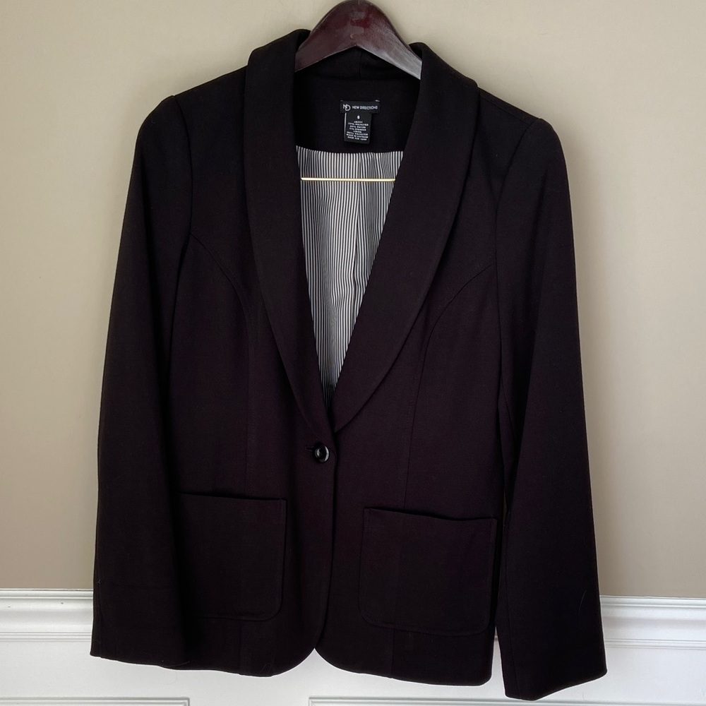 Ladies Black‎ Blazer - Size 7